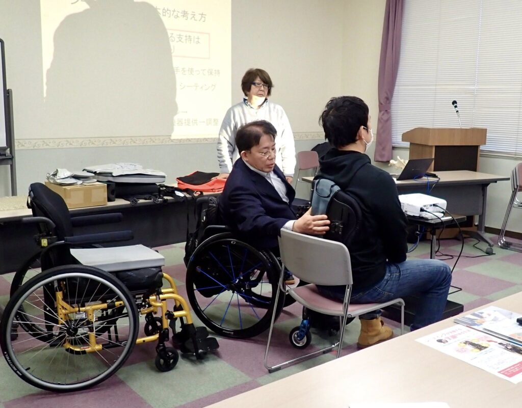 シーティングデモンストレーション体験