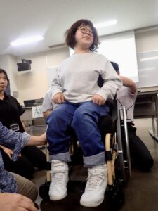 快適な姿勢に