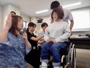 快適な姿勢に