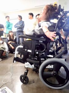 笑顔がこぼれた