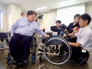 車椅子設定